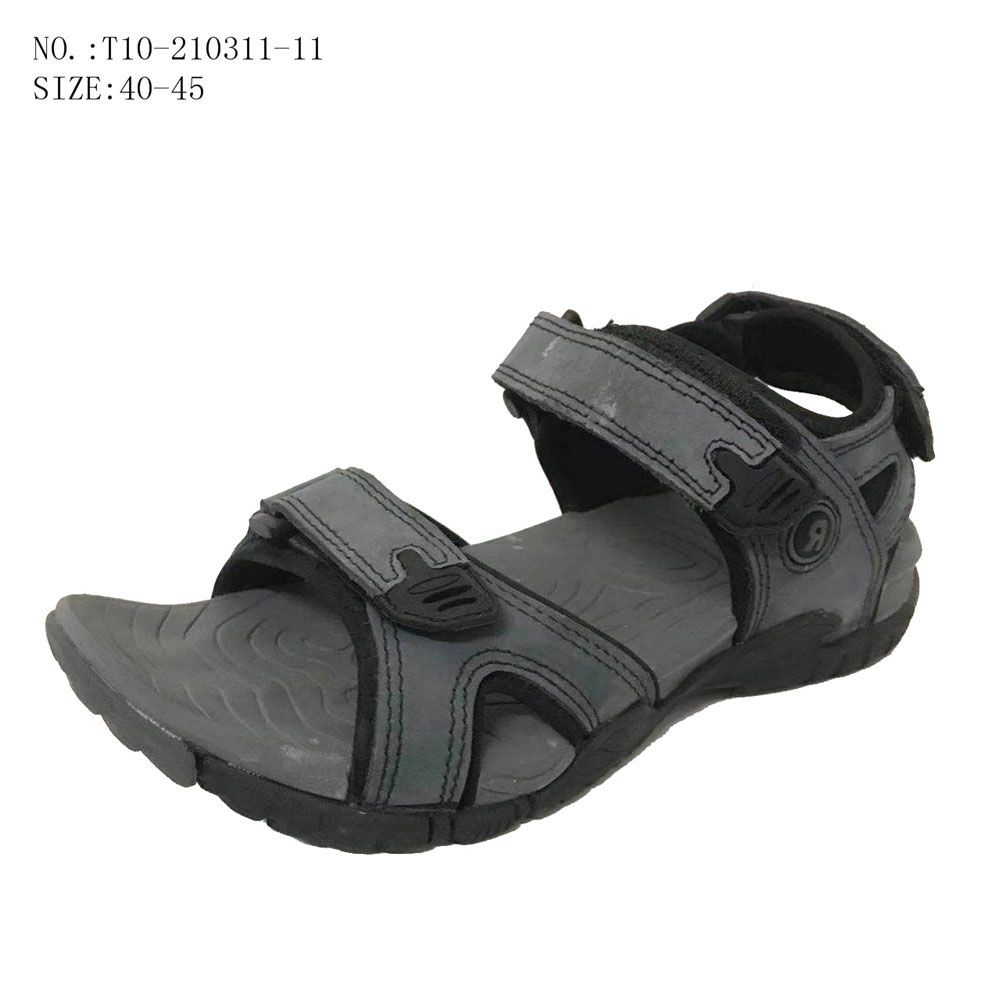 Hot sellingcustommen outdoor leather shoes beach sandals 1. ITEM...