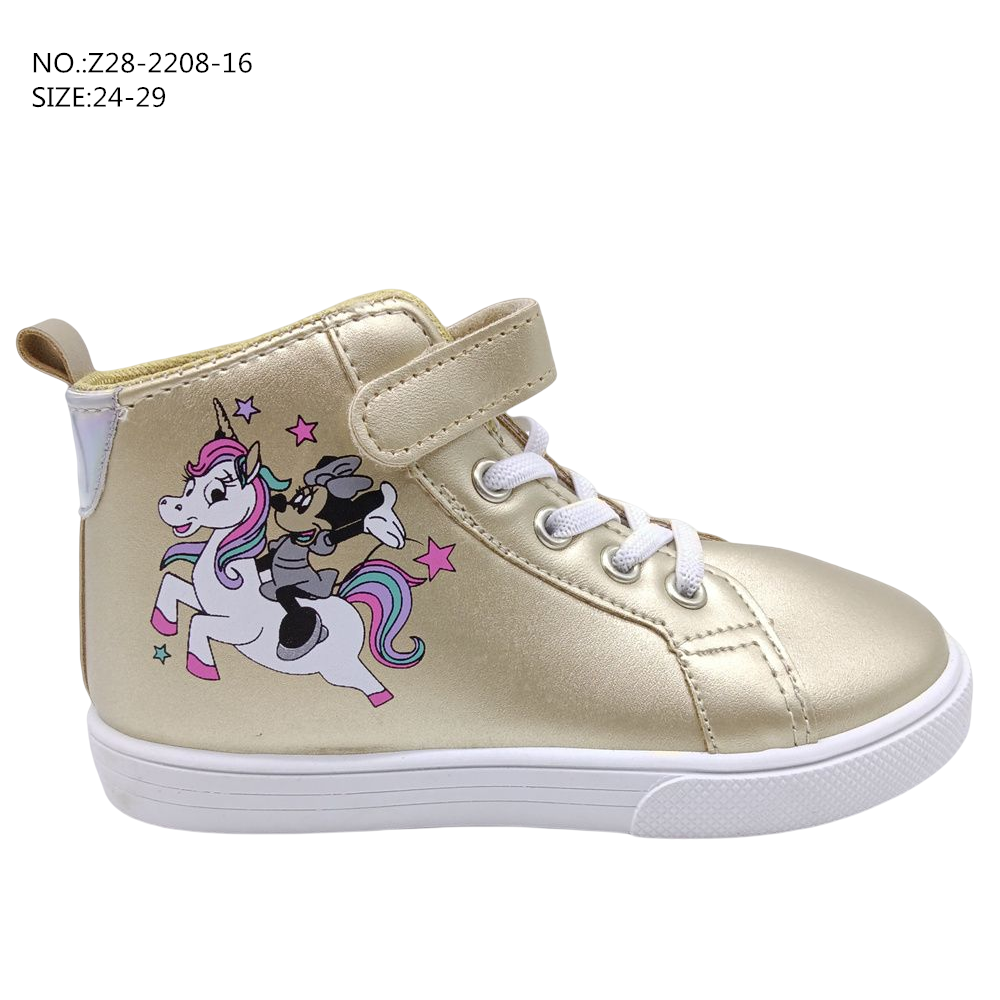 Autumn fashion trend childrens soft sole childrens shoes girl...