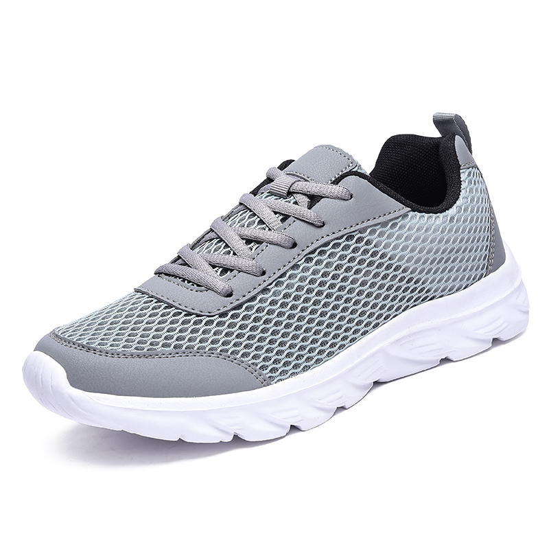 Hot sale mesh upper sports shoes men and women casual running...