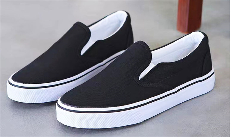 Good quality fashion ladies vulcanized slip on Casual Shoes men...