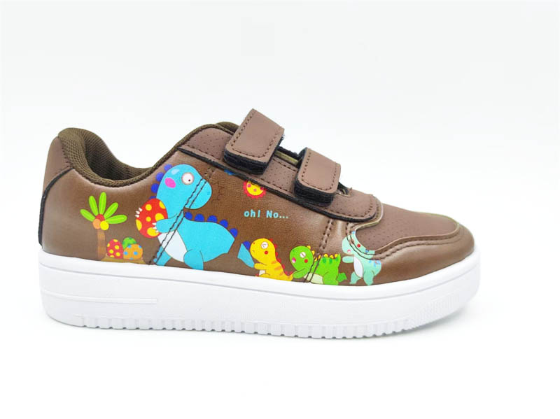 Good quality famous brand children injection sports shoes bo...