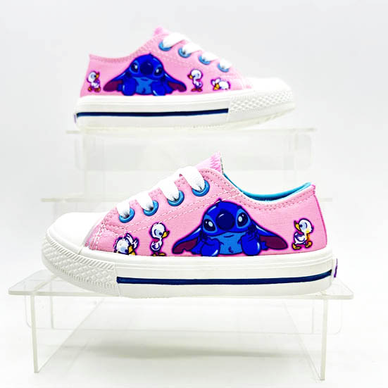 New style famous brand kids canvas shoes girls injection casual...