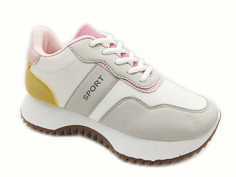 New style Custom women lace up running shoes injection casual...