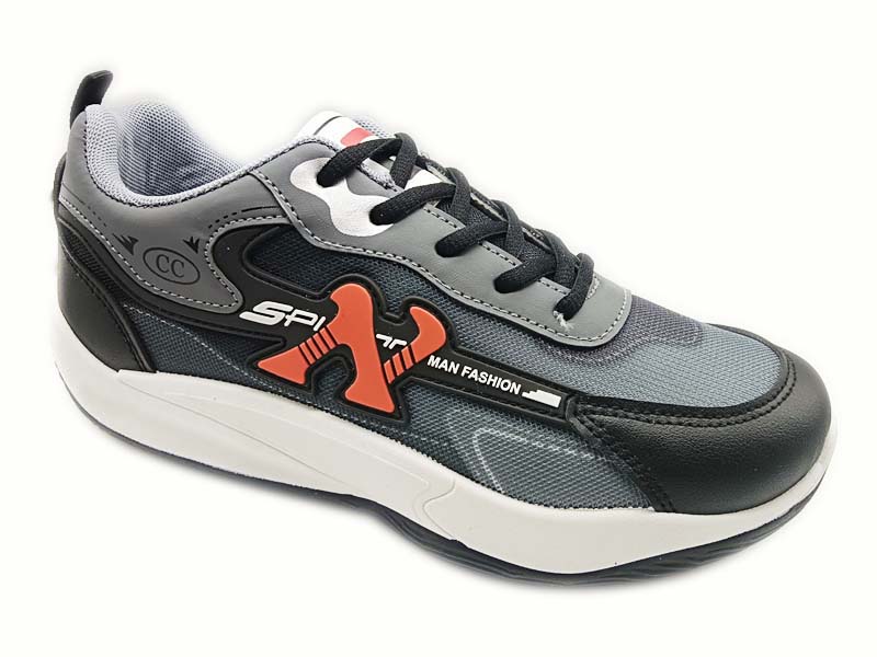 Factory price Custom men injection lace up sneaker shoes casual...