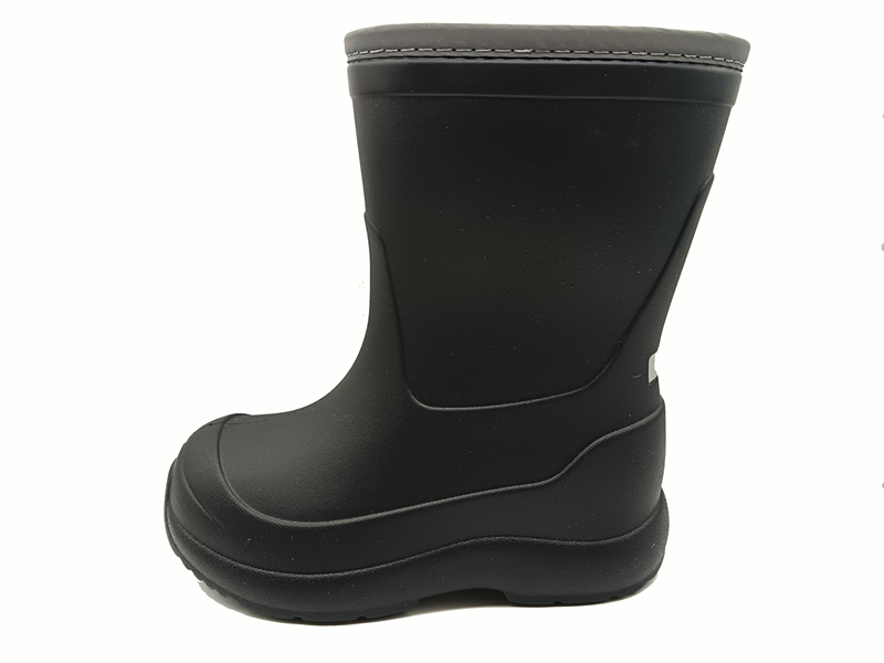 New design Custom men waterproof rain shoes high top rain boots...